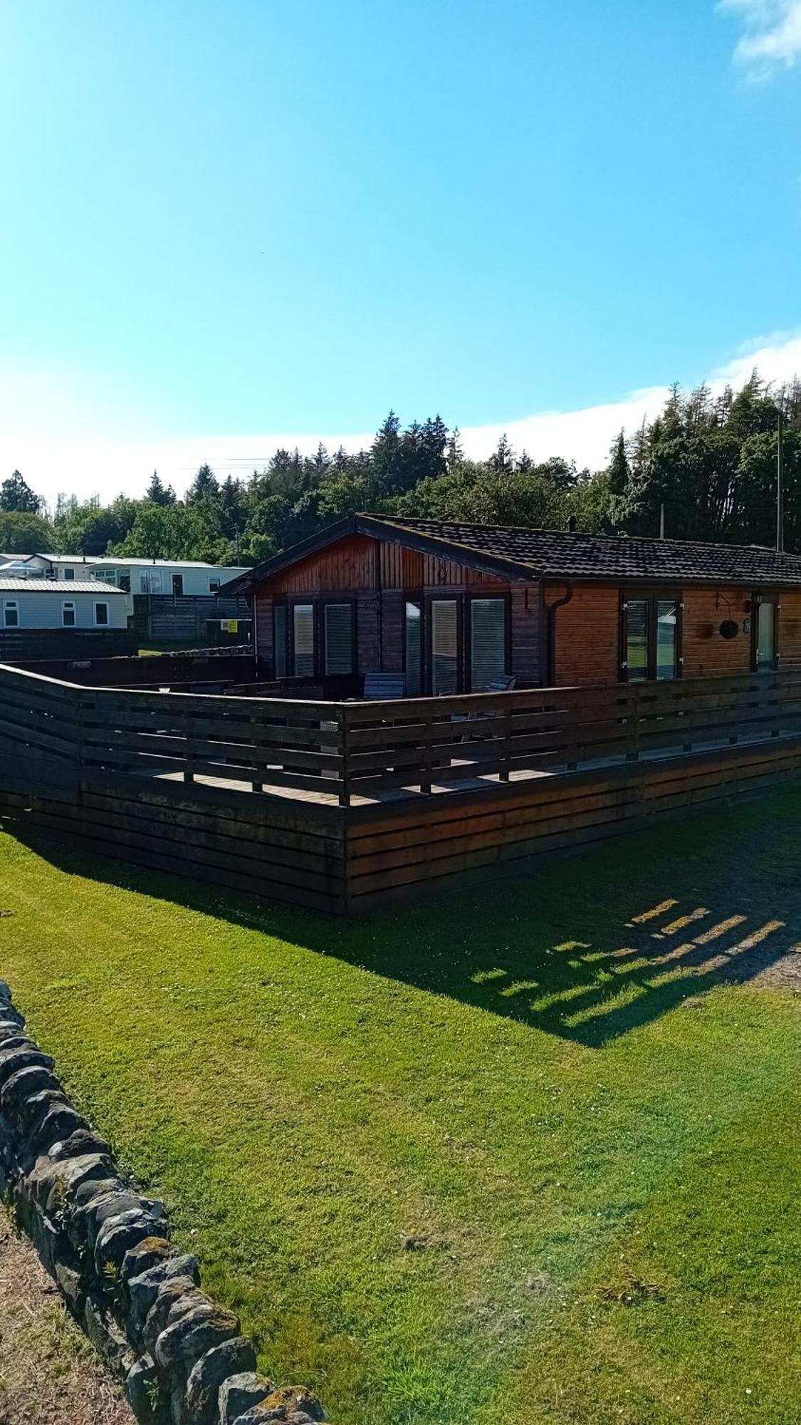 Baytree Lodge At Three Lochs Holiday Park, New Ask About Our Packages Birthday ,Anniversary,Family,Pamper Packages Available Balminnoch Dış mekan fotoğraf